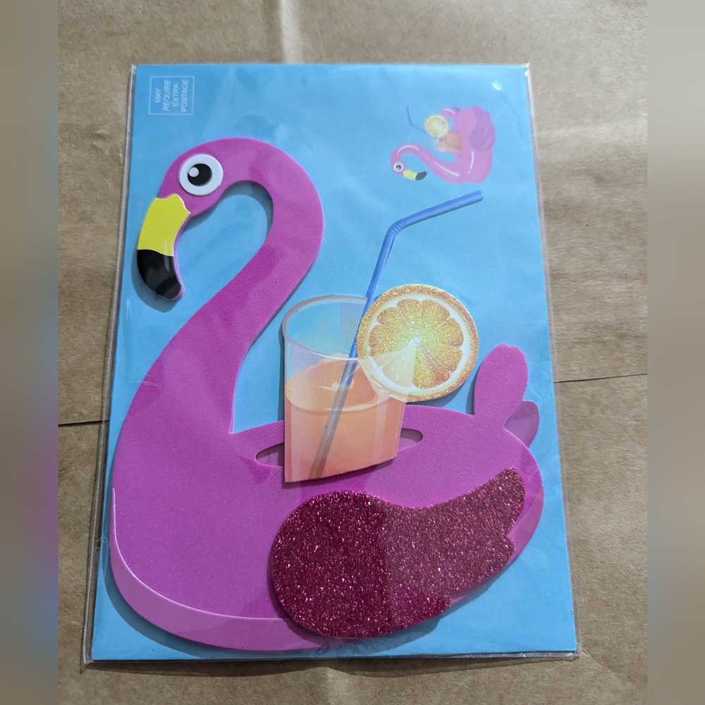 New, in cellophane. Handcrafted 3D greeting card by Burgoyne